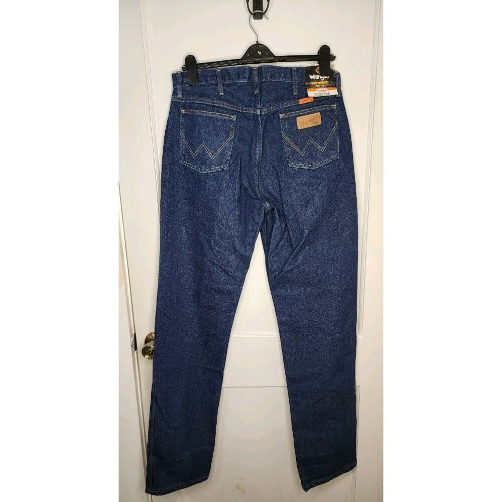 NWT Wrangler FR Jeans Men's 34x36 Straight Work 13 Original Fit FR13MWZ HRC2 - Picture 2 of 7